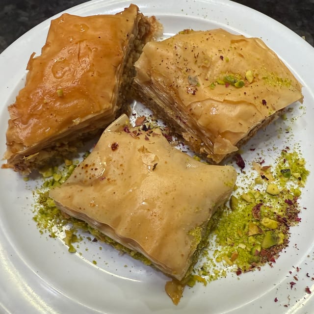 Baklava Trio.
