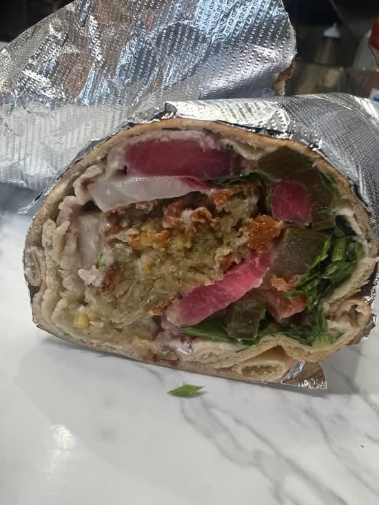 Falafel Wrap.
