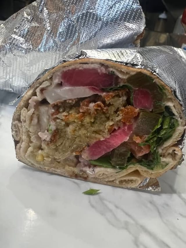 Falafel Wrap.